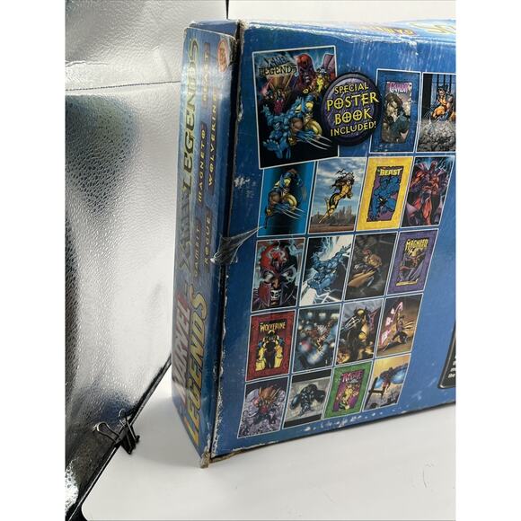 Marvel Legends X-Men Magneto Gambit Beast Wolverine Rogue 5pk 2003 DAMAGED BOX - Picture 11 of 13